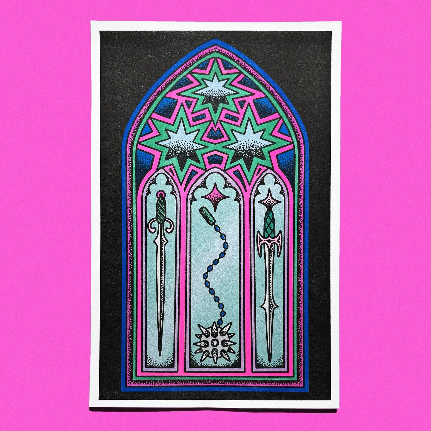 Medieval Window print