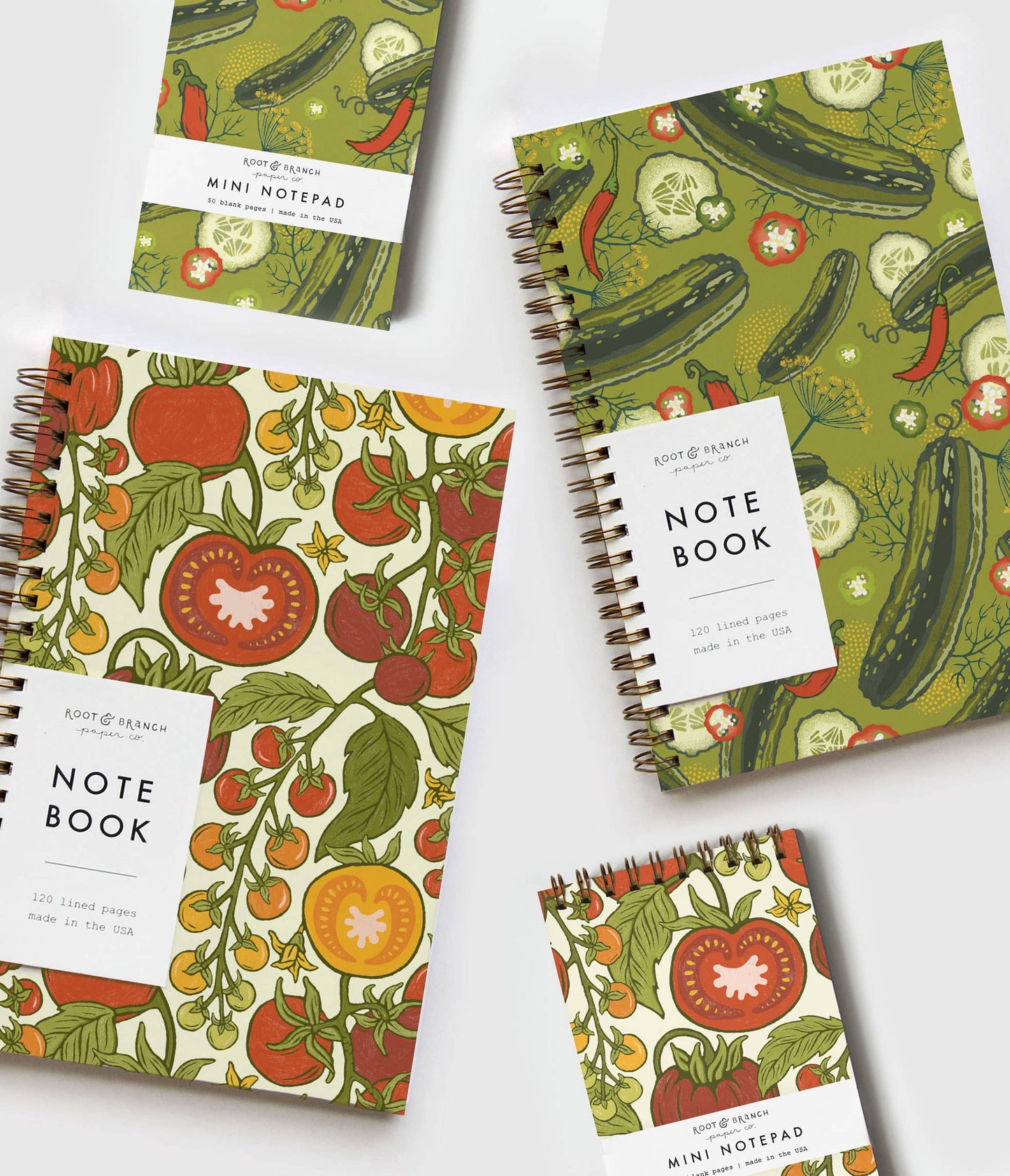 Tomato Spiral Notebook