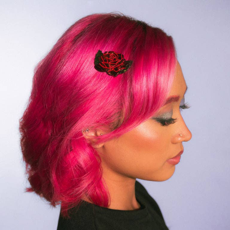 Rose Hair Clip