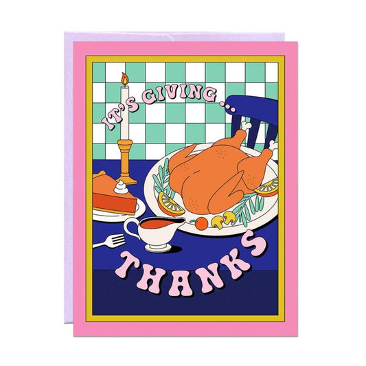It's Giving Thanks card