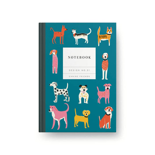Canine Friends Hardcover Notebook