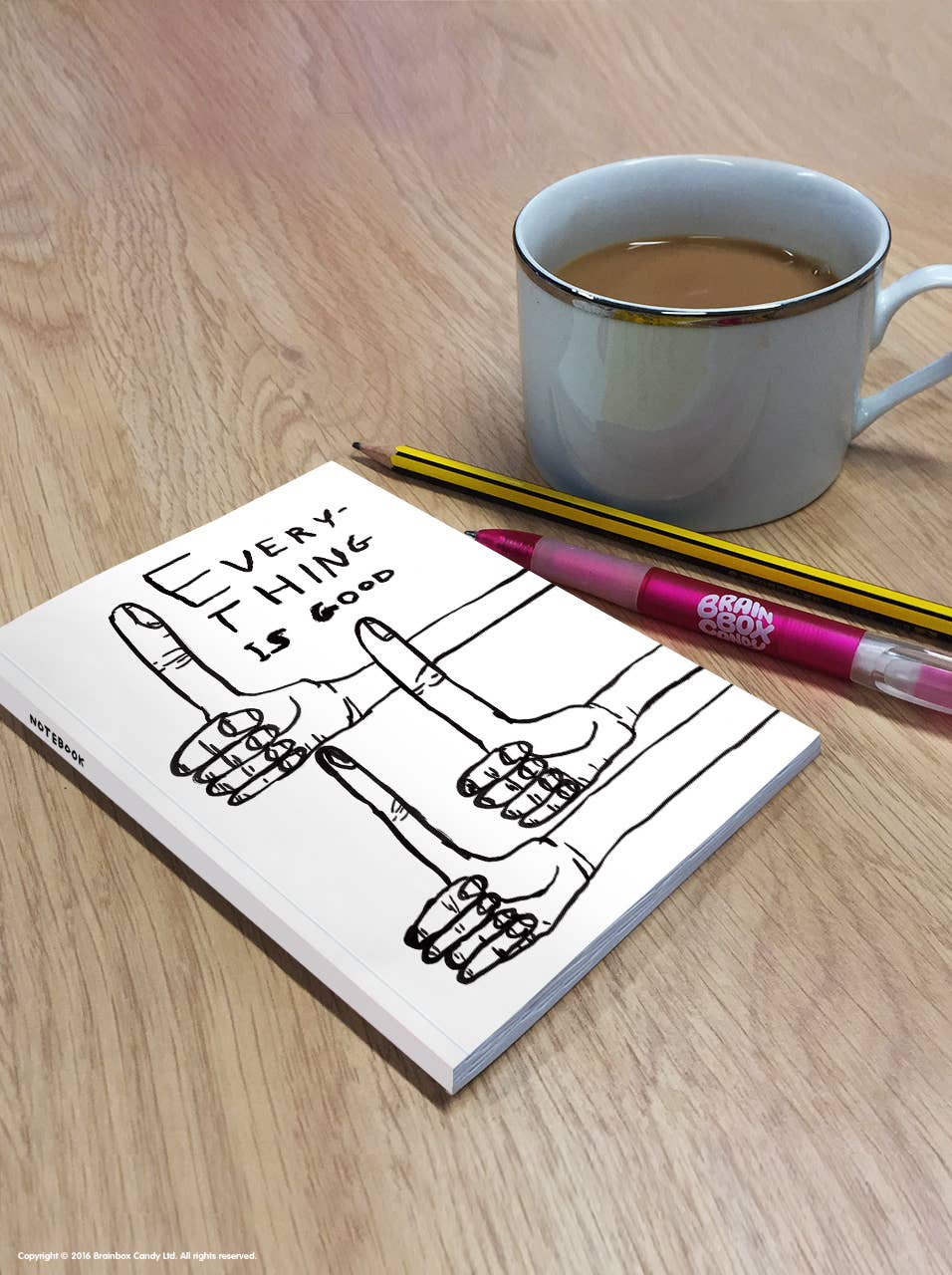Everything is Good A6 Notebook