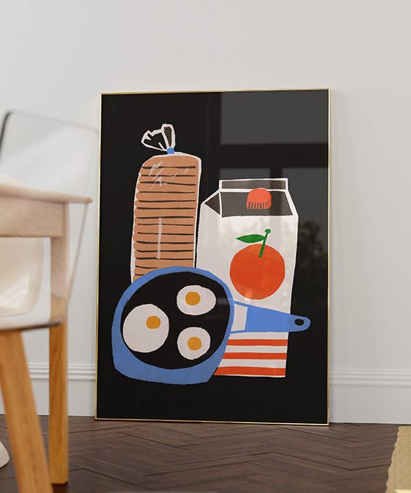 Breakfast print