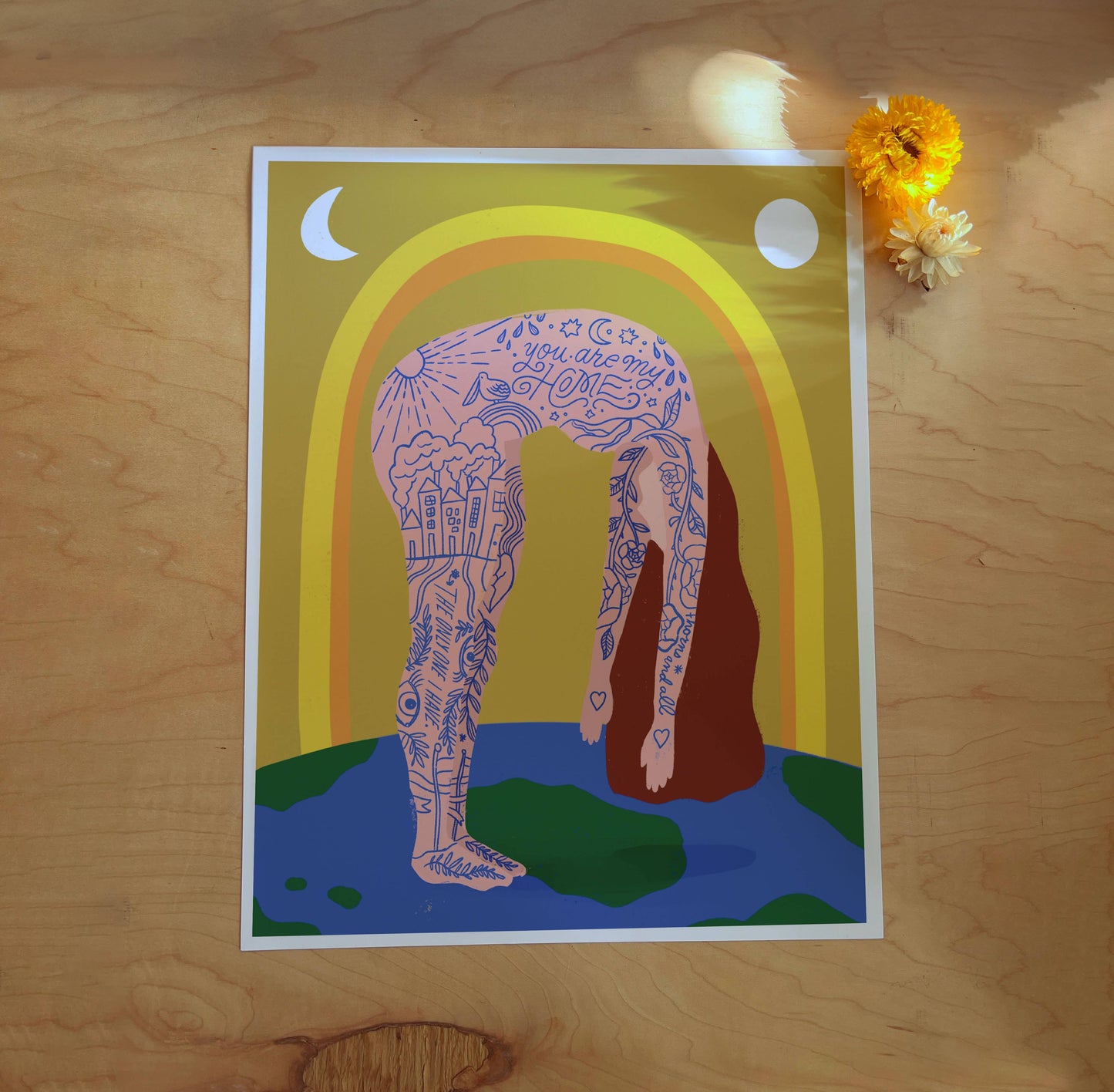 You are my Home print