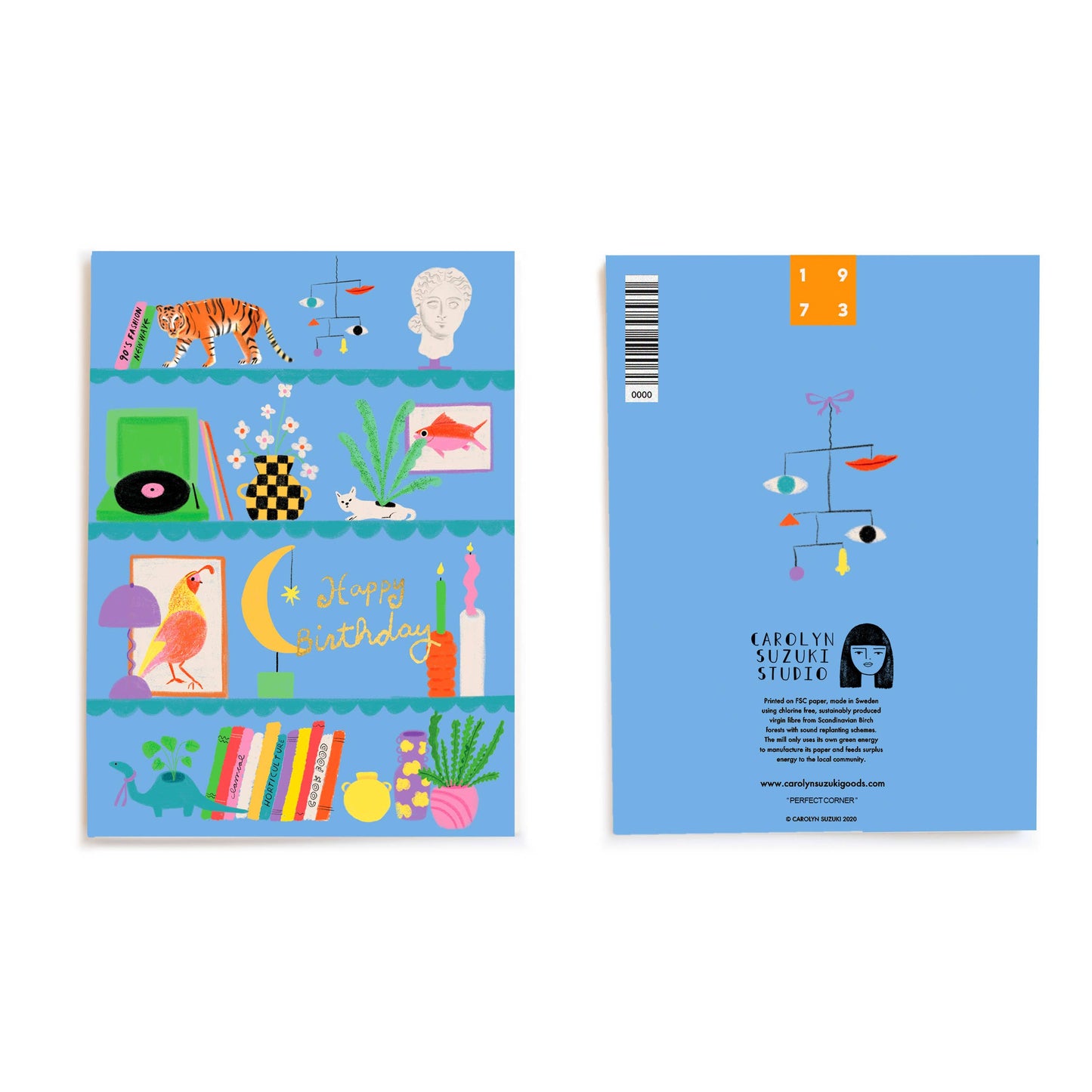 Perfect Corner Birthday card