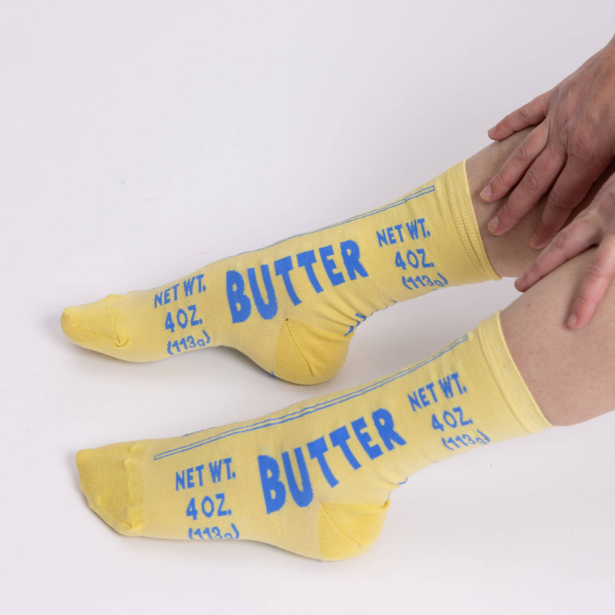 Butter Small Crew Socks