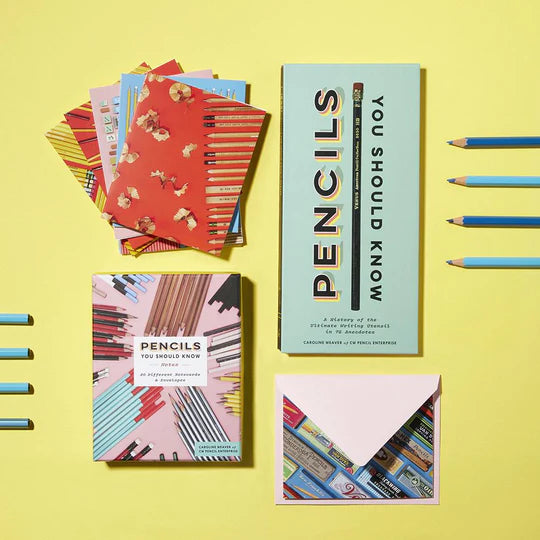 Pencils You Should Know Boxed Notecards