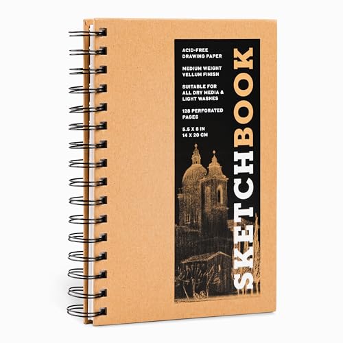 Basic Small Spiral Sketchbook