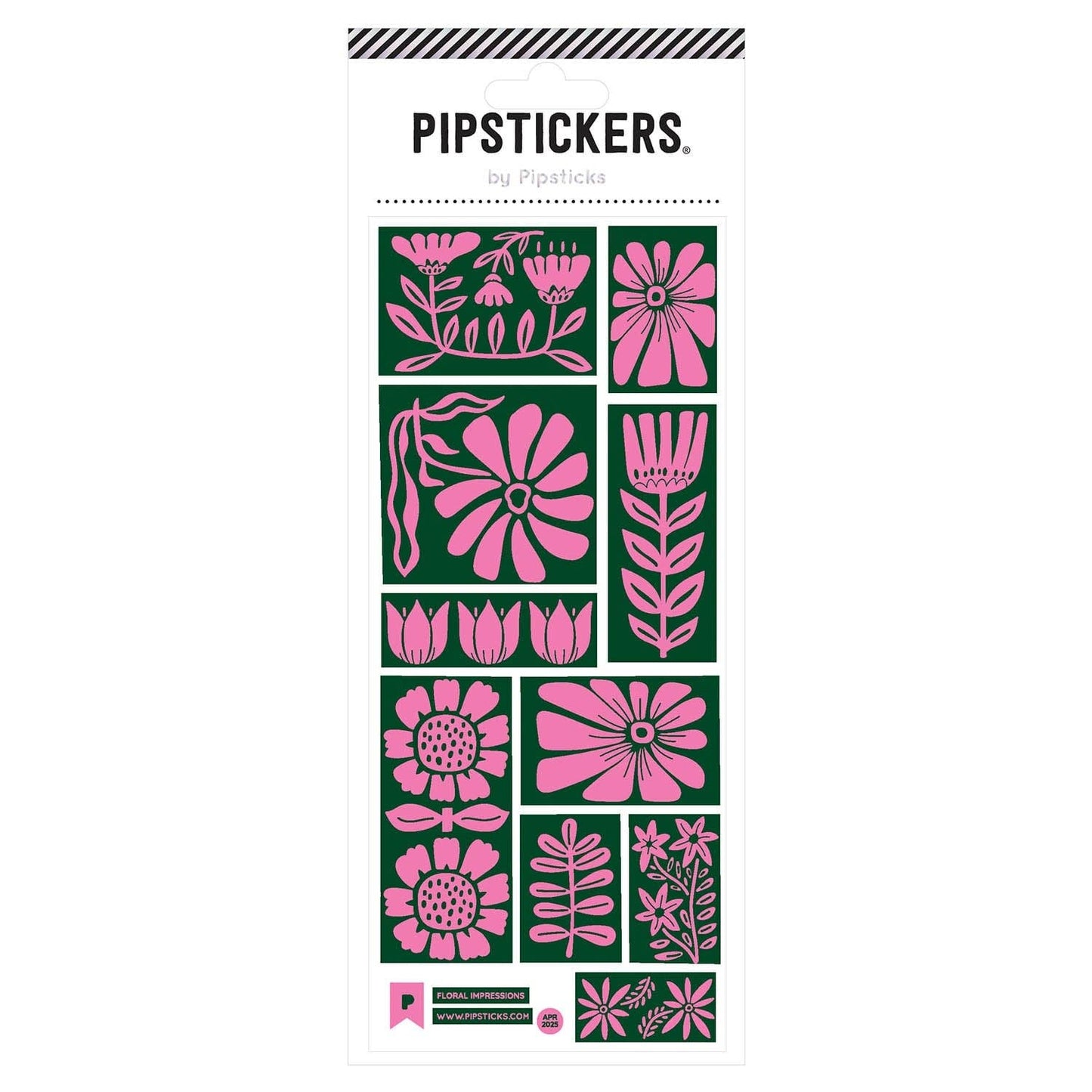 Floral Impressions Sticker Sheet