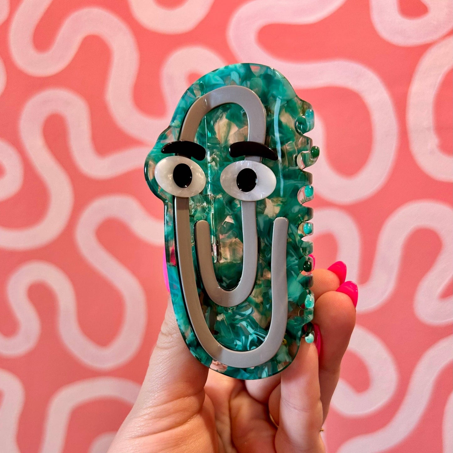 Sir Paperclip Hair Claw