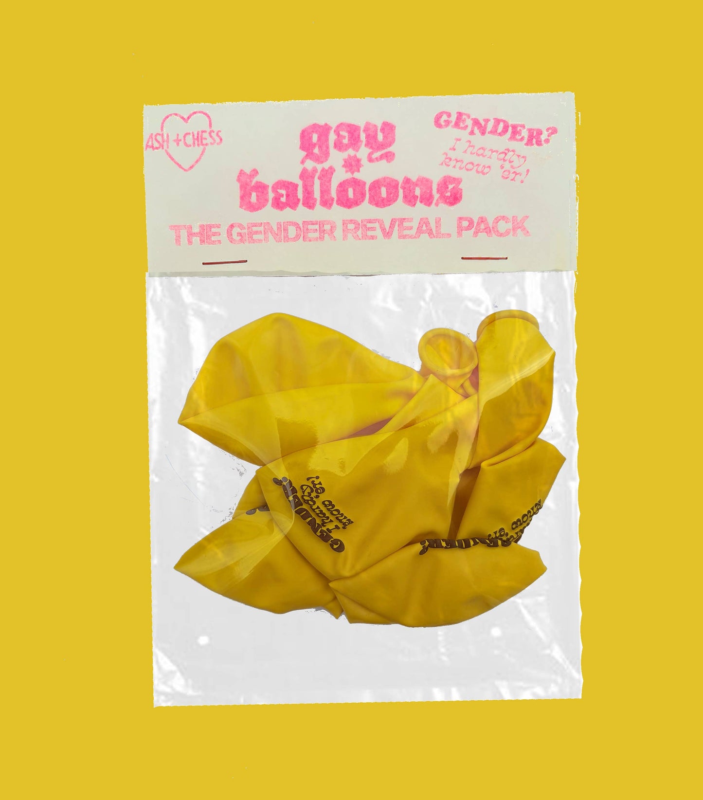 The Gender Reveal Balloon Pack