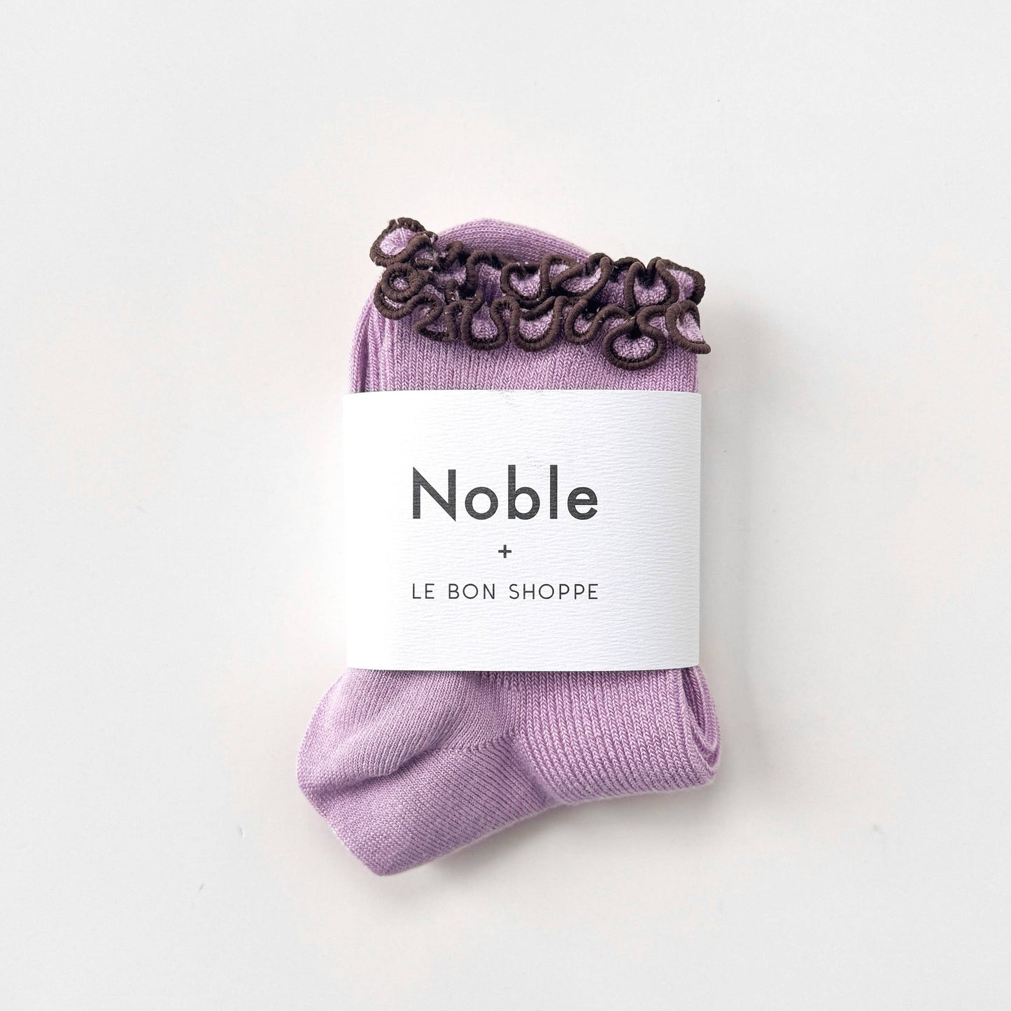 Petite Ruffled Modal Socks