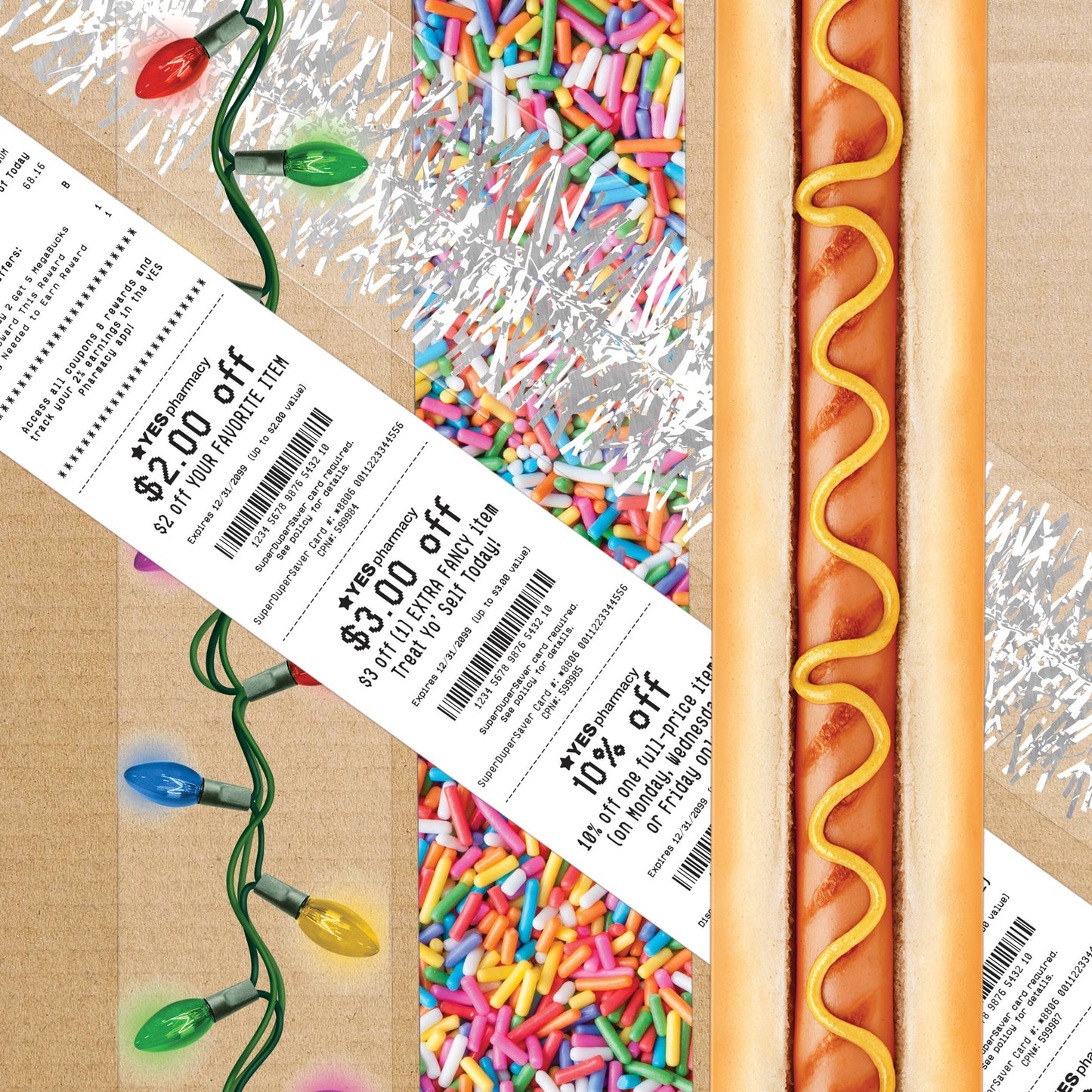 Sprinkles Printed Packing Tape