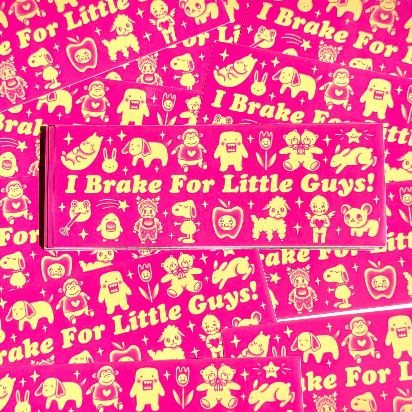 Little Guys Bumper Sticker