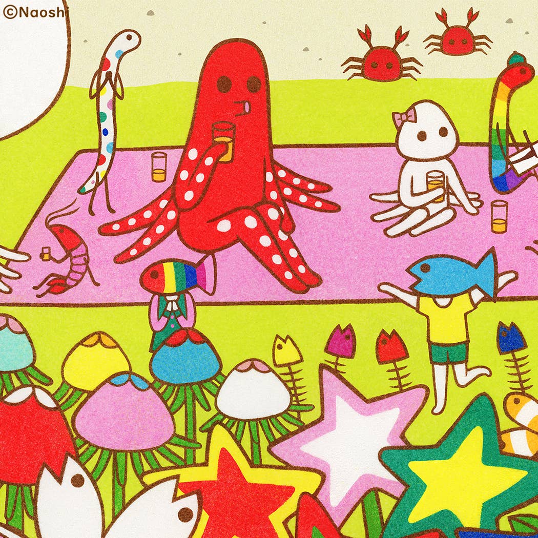Tako Garden print