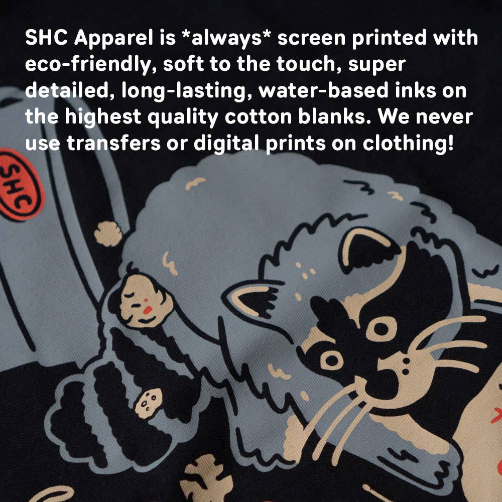 Scrappy Raccoon Boxy T-shirt