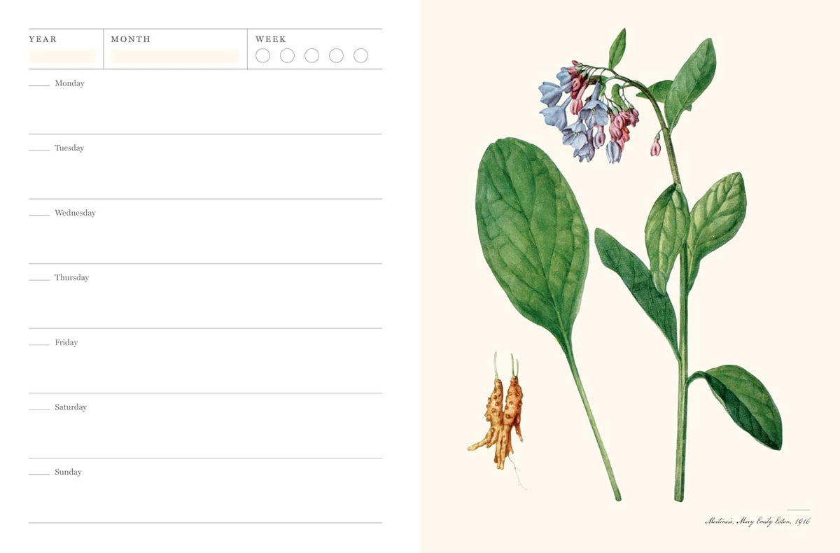 American Horticultural Society Weekly Planner