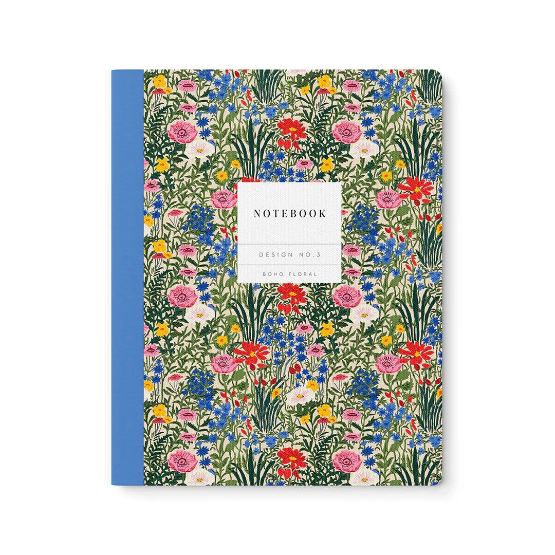 Boho Floral Softcover Notebook