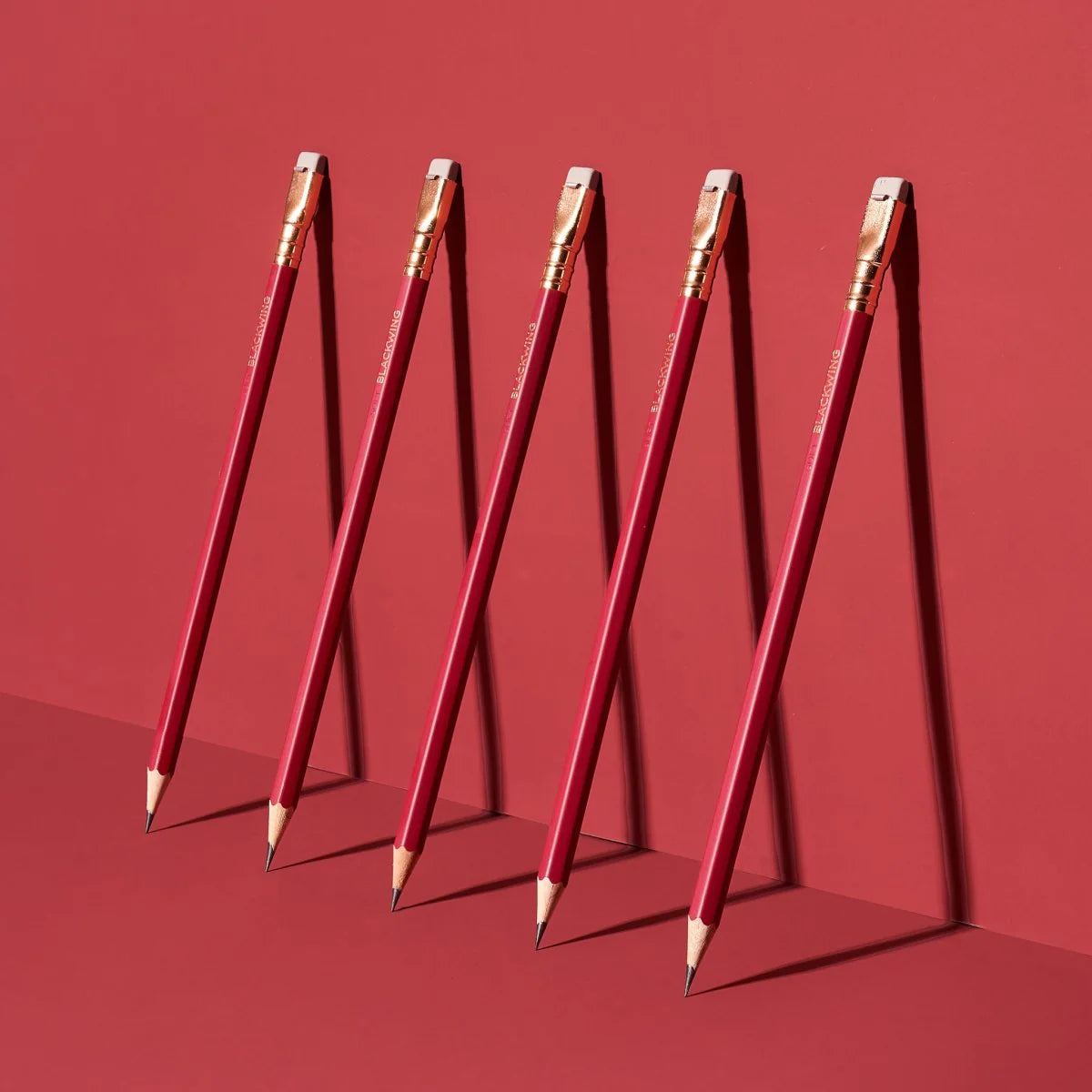 Blackwing Matte Red Pencil Set