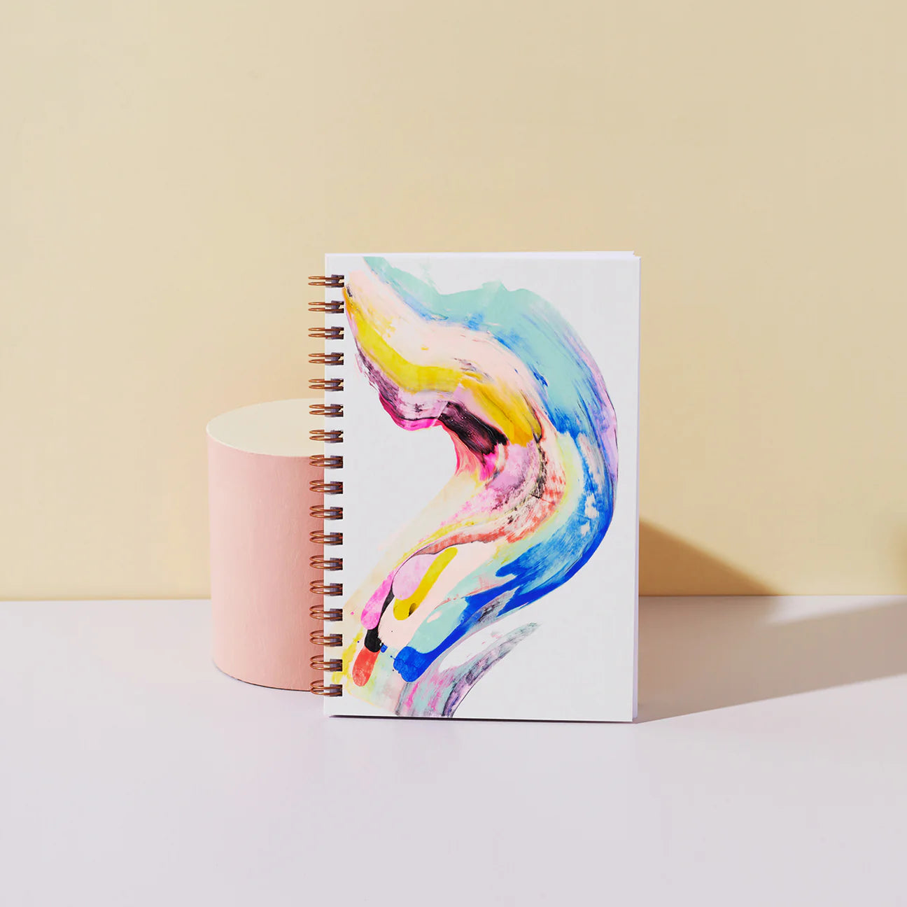 Candy Swirl Blank Notebook