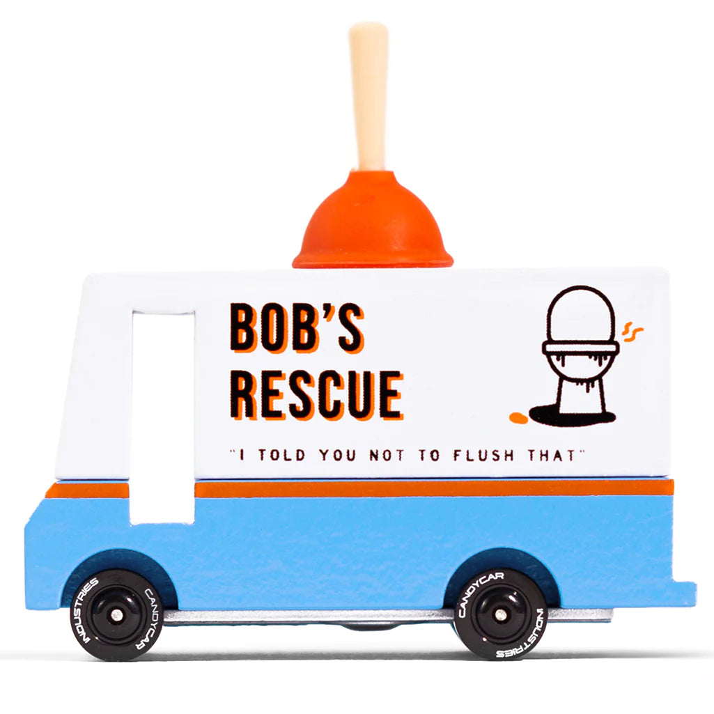 Bob's Rescue Plumbing Van