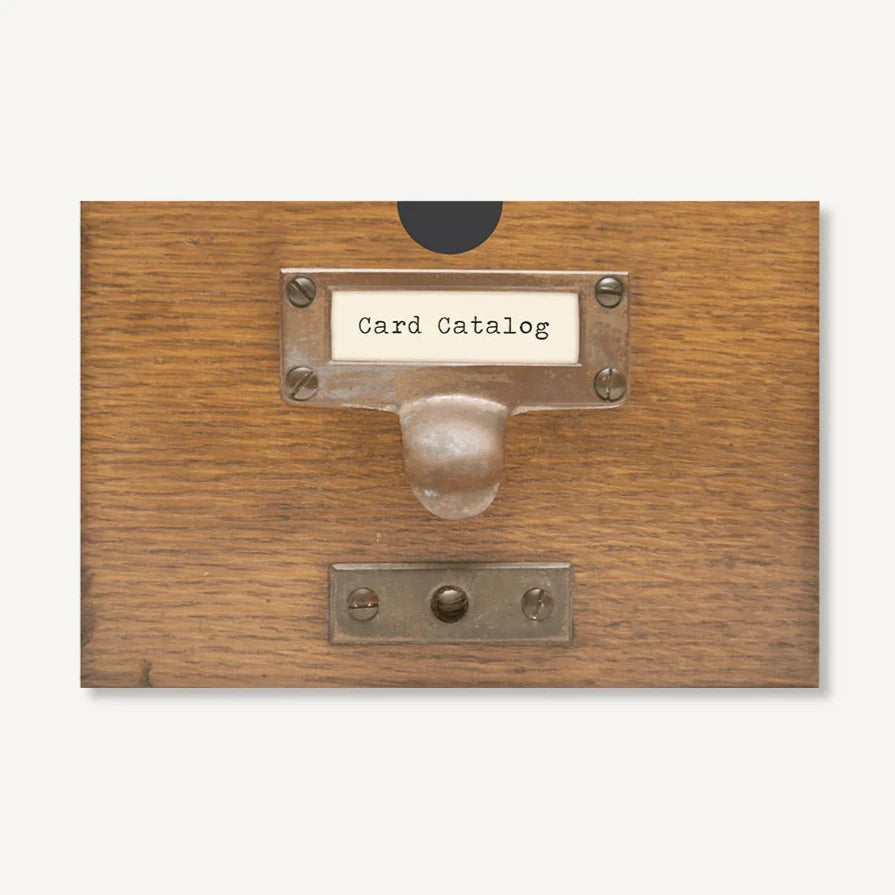 Card Catalog Boxed Cards