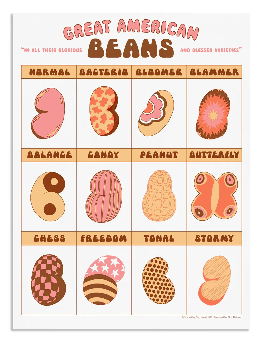 Great American Beans print