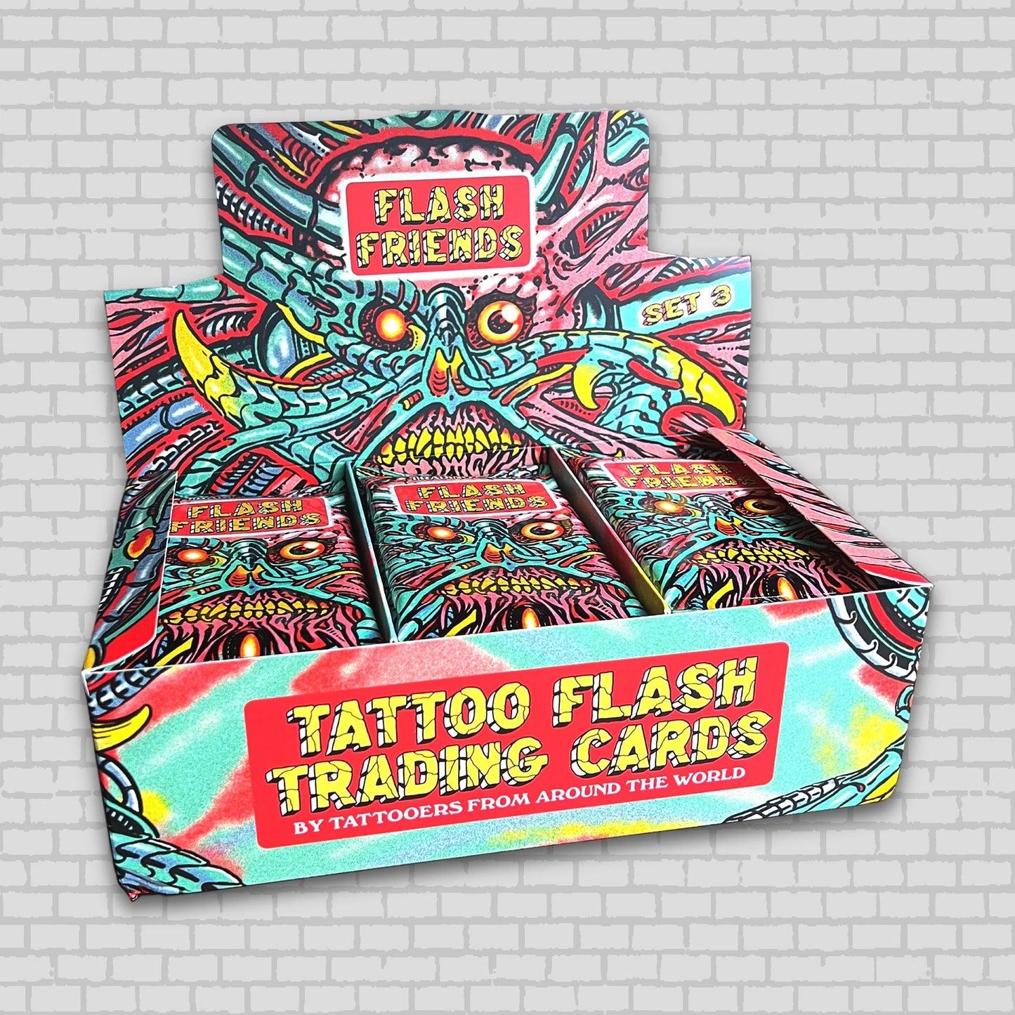 Crocodile Jackson's Flash Friends Tattoo Trading Cards - Set 3