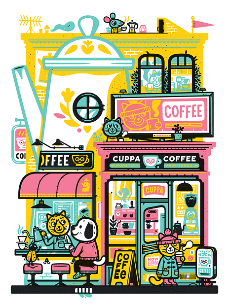 Cuppa Coffee print