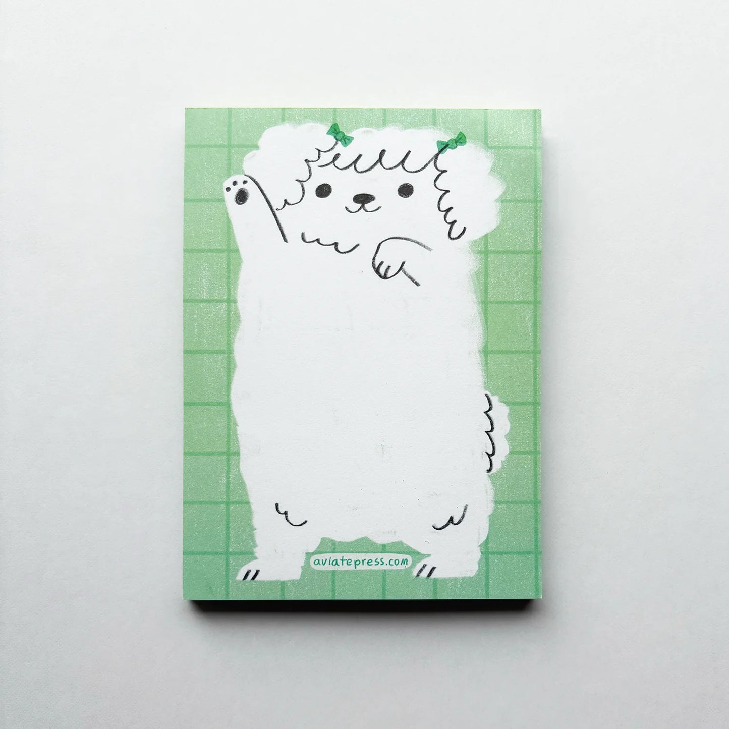 Fluffy Pup Notepad