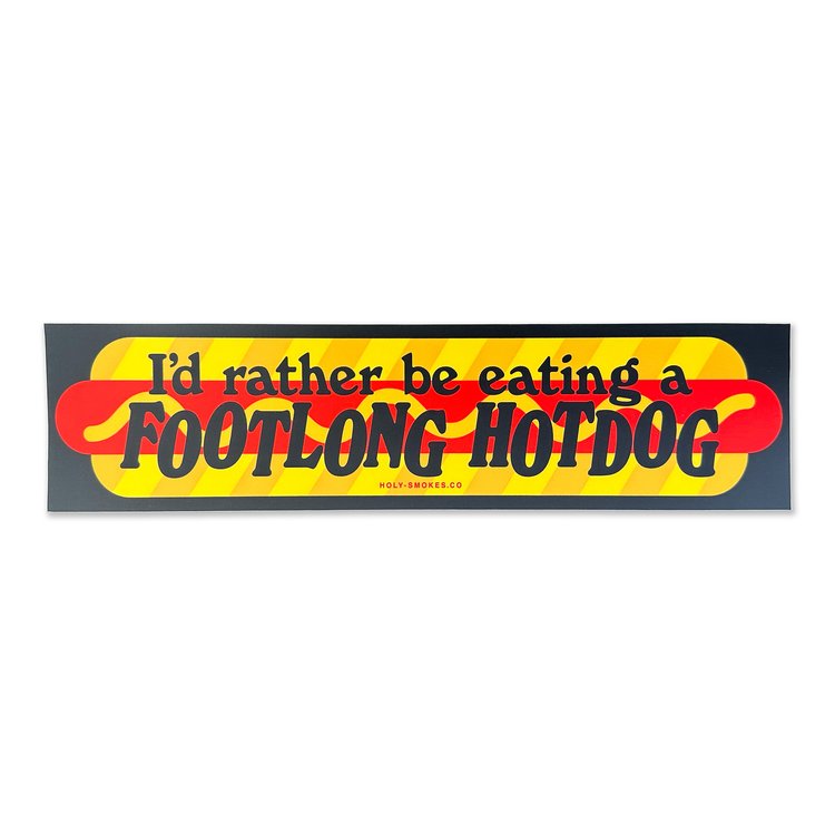 Holy Smokes Bumper Sticker