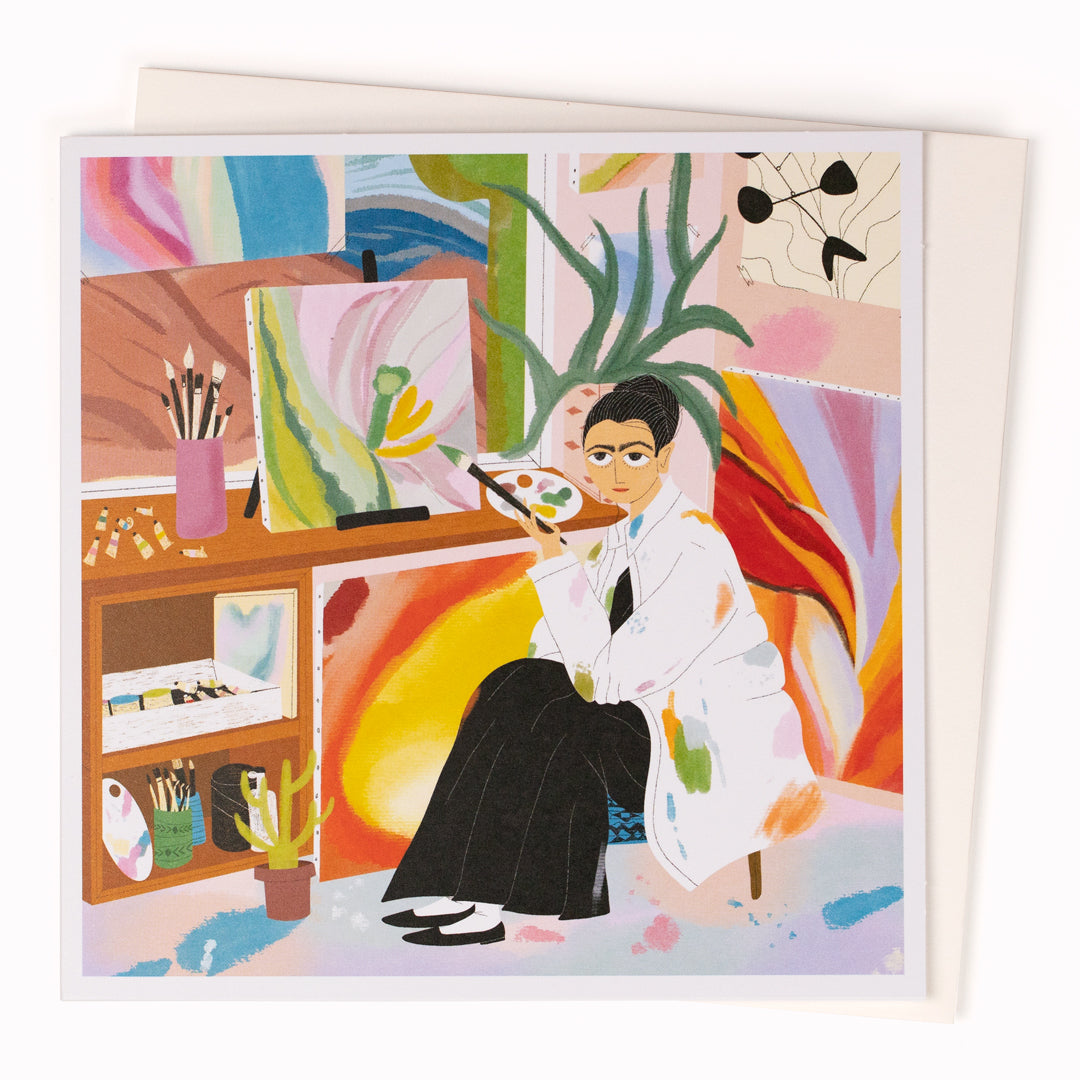 Georgia O'Keeffe card