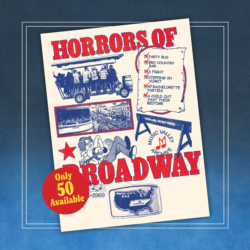 Horrors of Broadway 18x24"