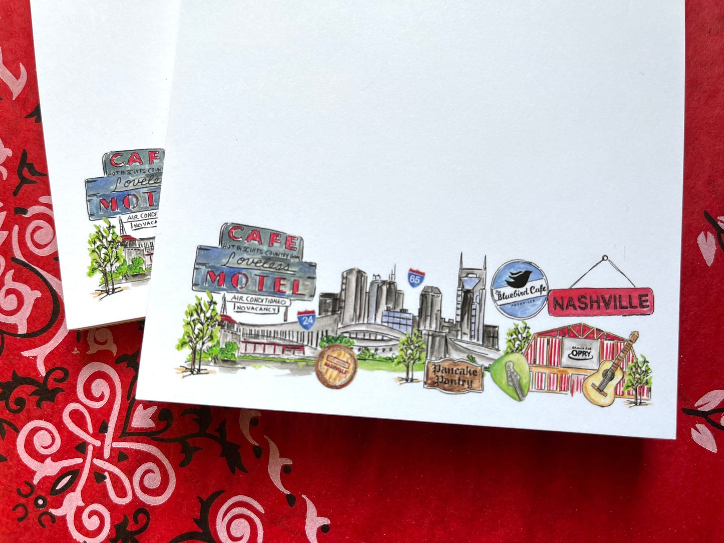 Nashville Skyline Notepad