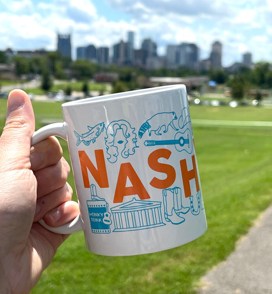 Nashville Landmarks Mug