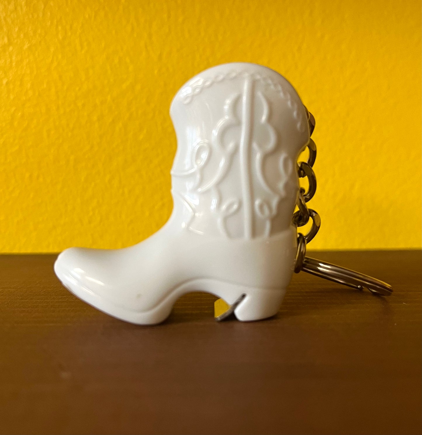 Cowboy Boot Bottle Opener Keychain