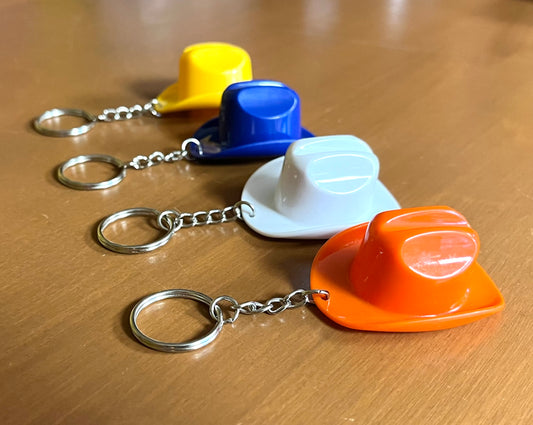 Cowboy Hat Bottle Opener Keychain