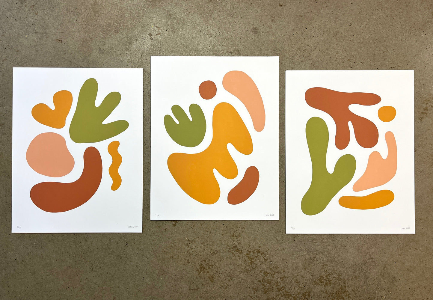 Earth Tone print