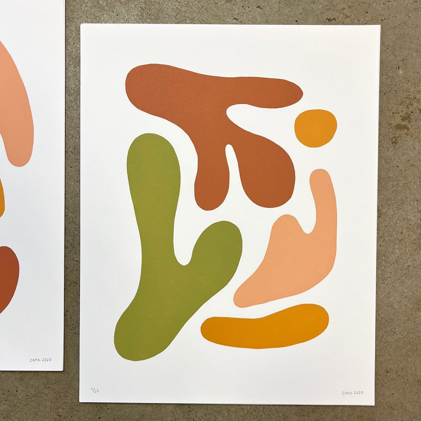 Earth Tone print