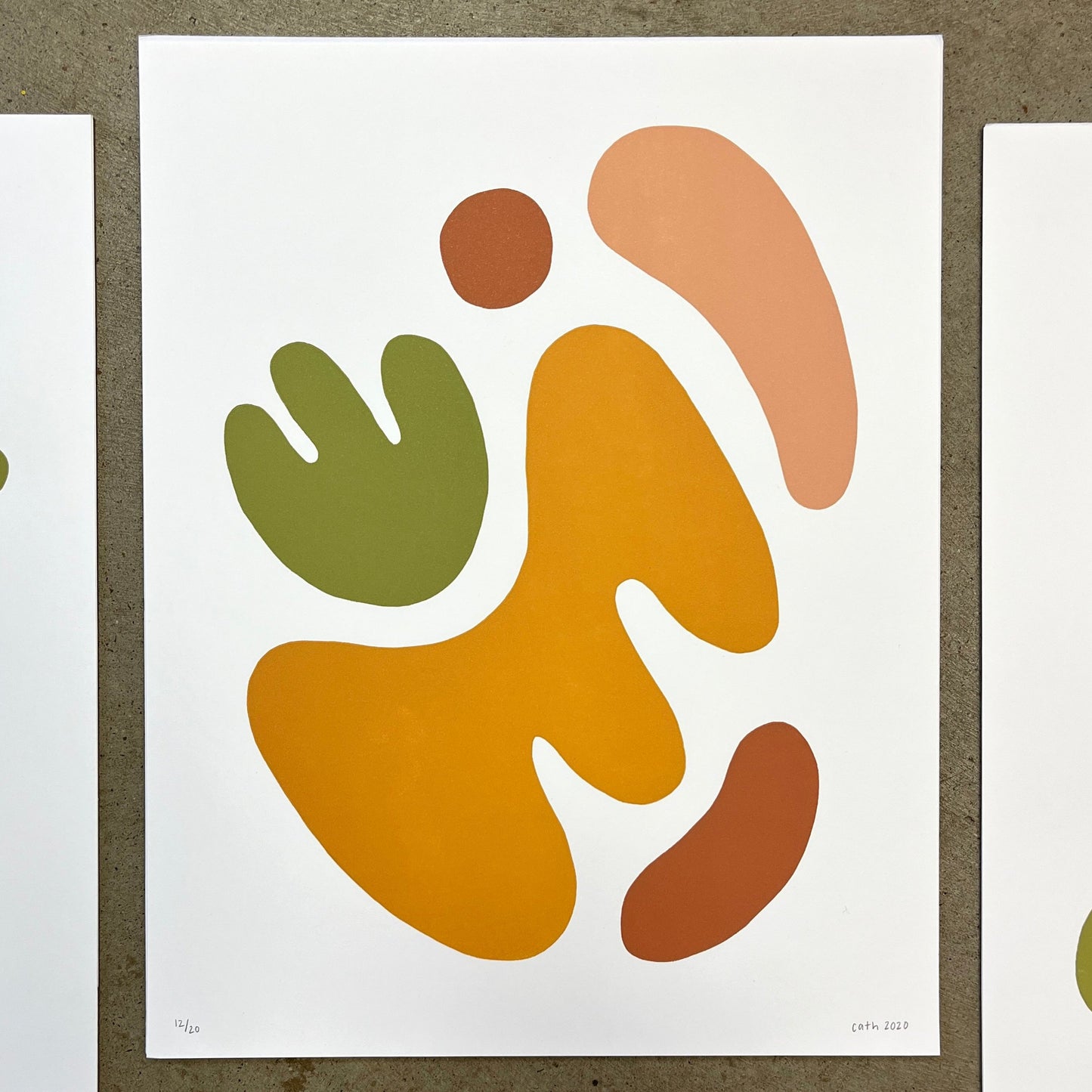 Earth Tone print