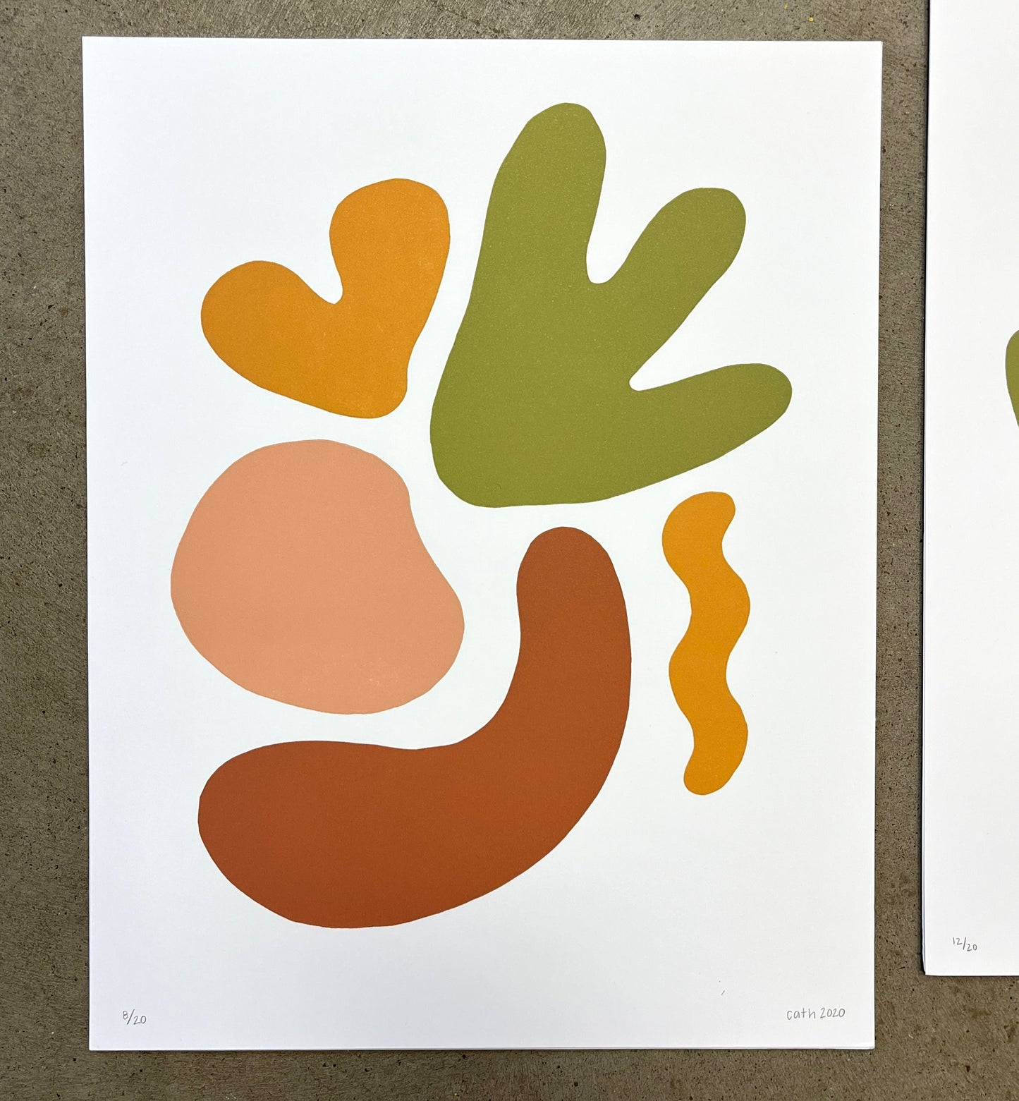 Earth Tone print