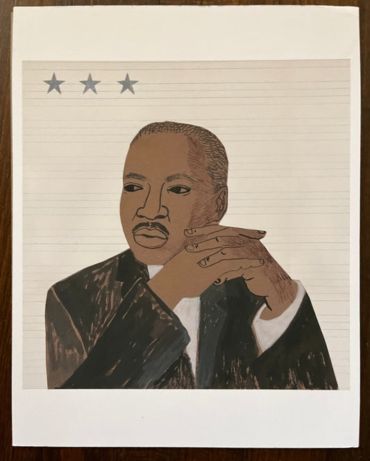 MLK Jr print