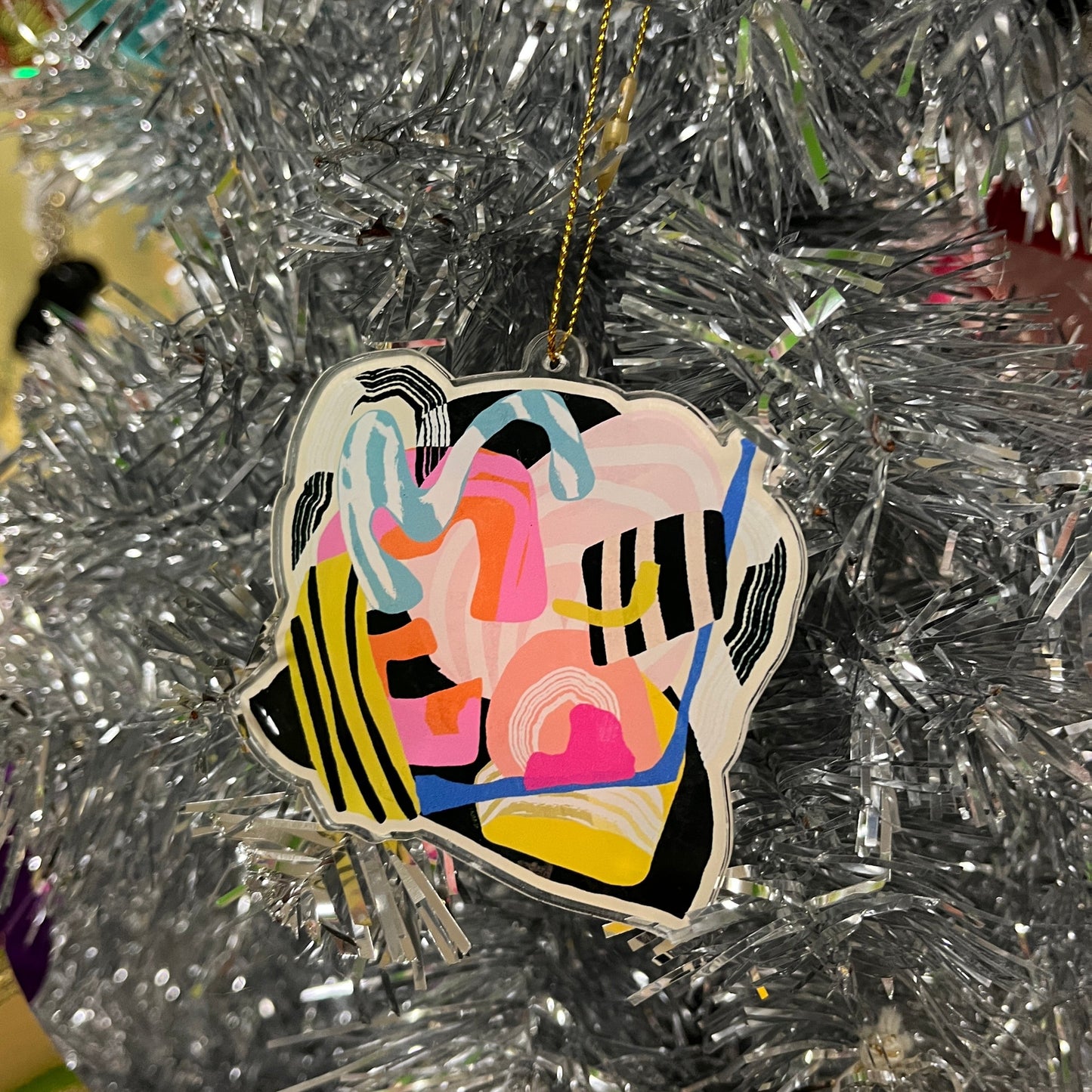 Abstract Art Ornament
