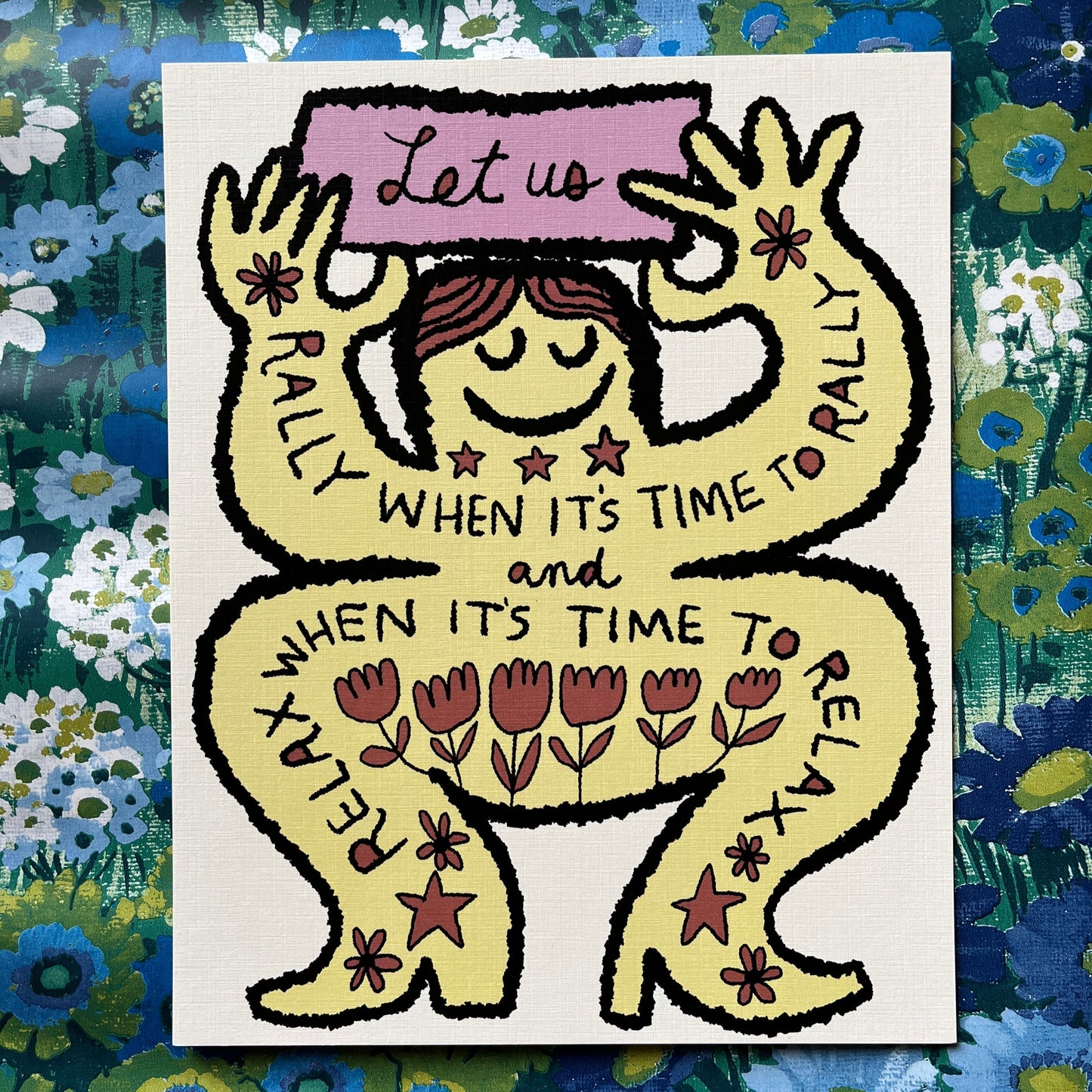 Rally and Relax print