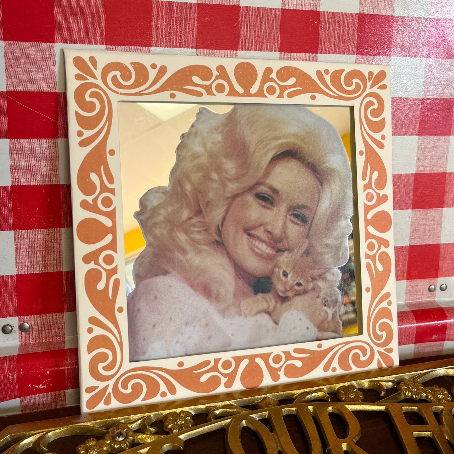 Dolly Kitty Carnival Mirror