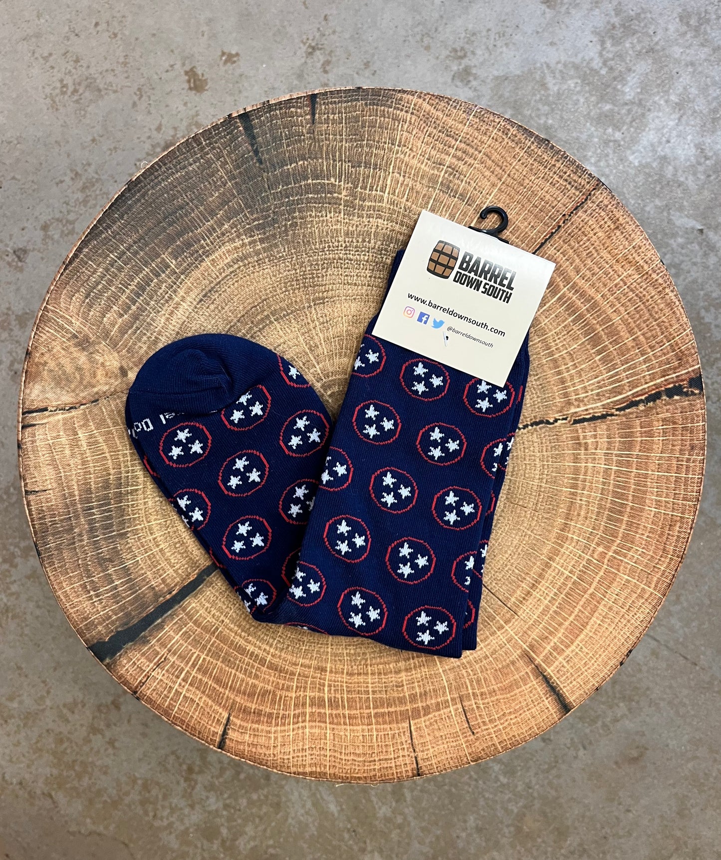 Tennessee Tri Star Socks