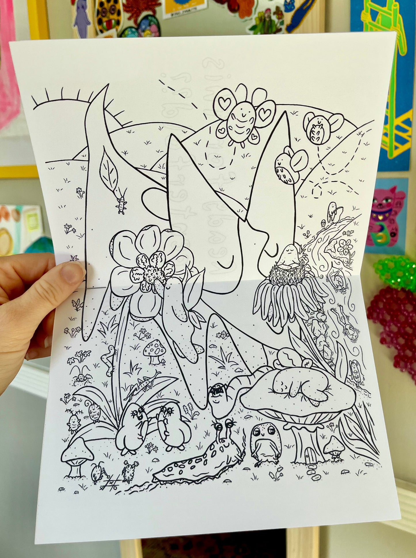 Tilly's Coloring Zine