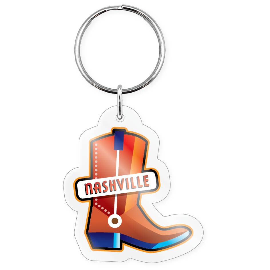 Nashville Boot Keychain