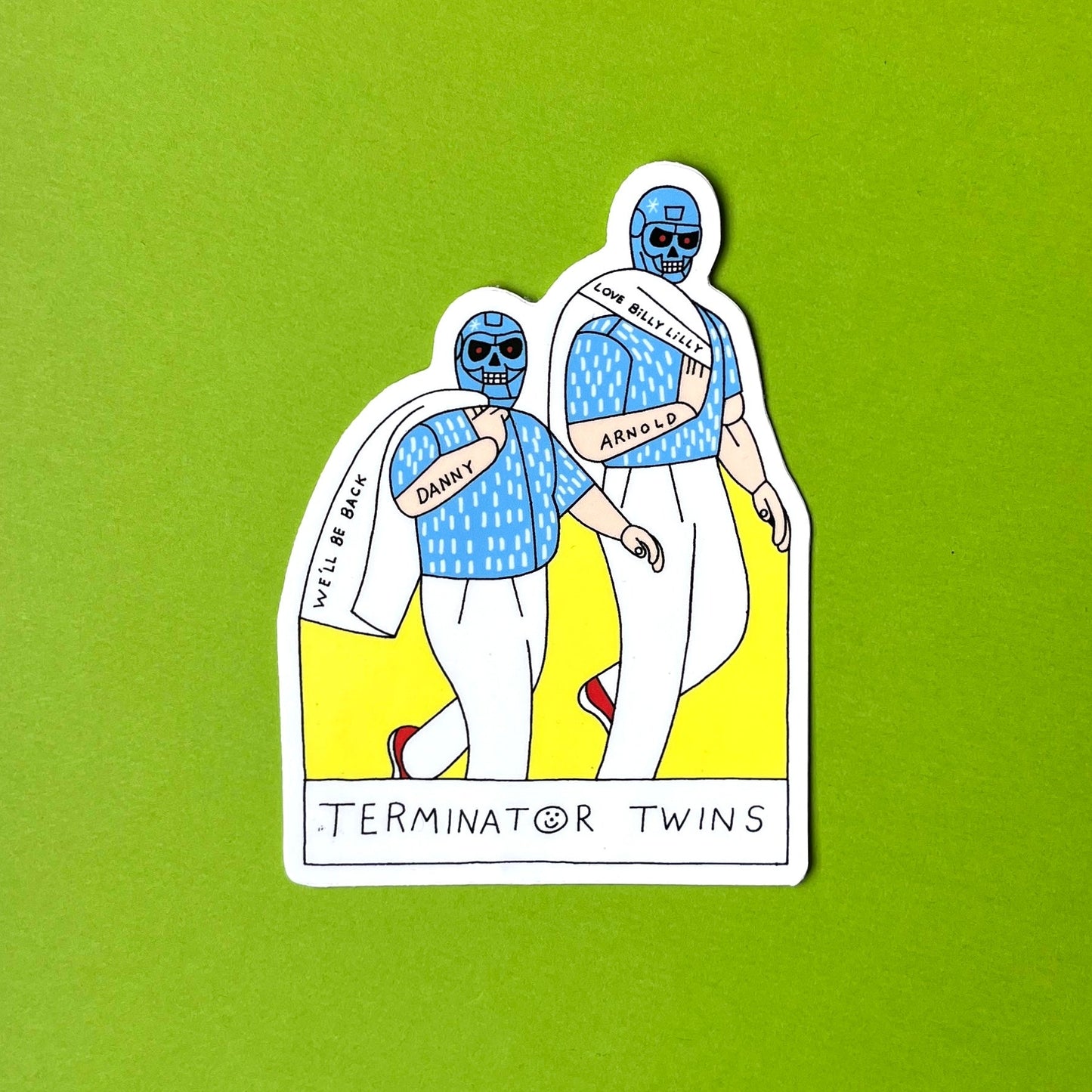 Terminator Twins Sticker