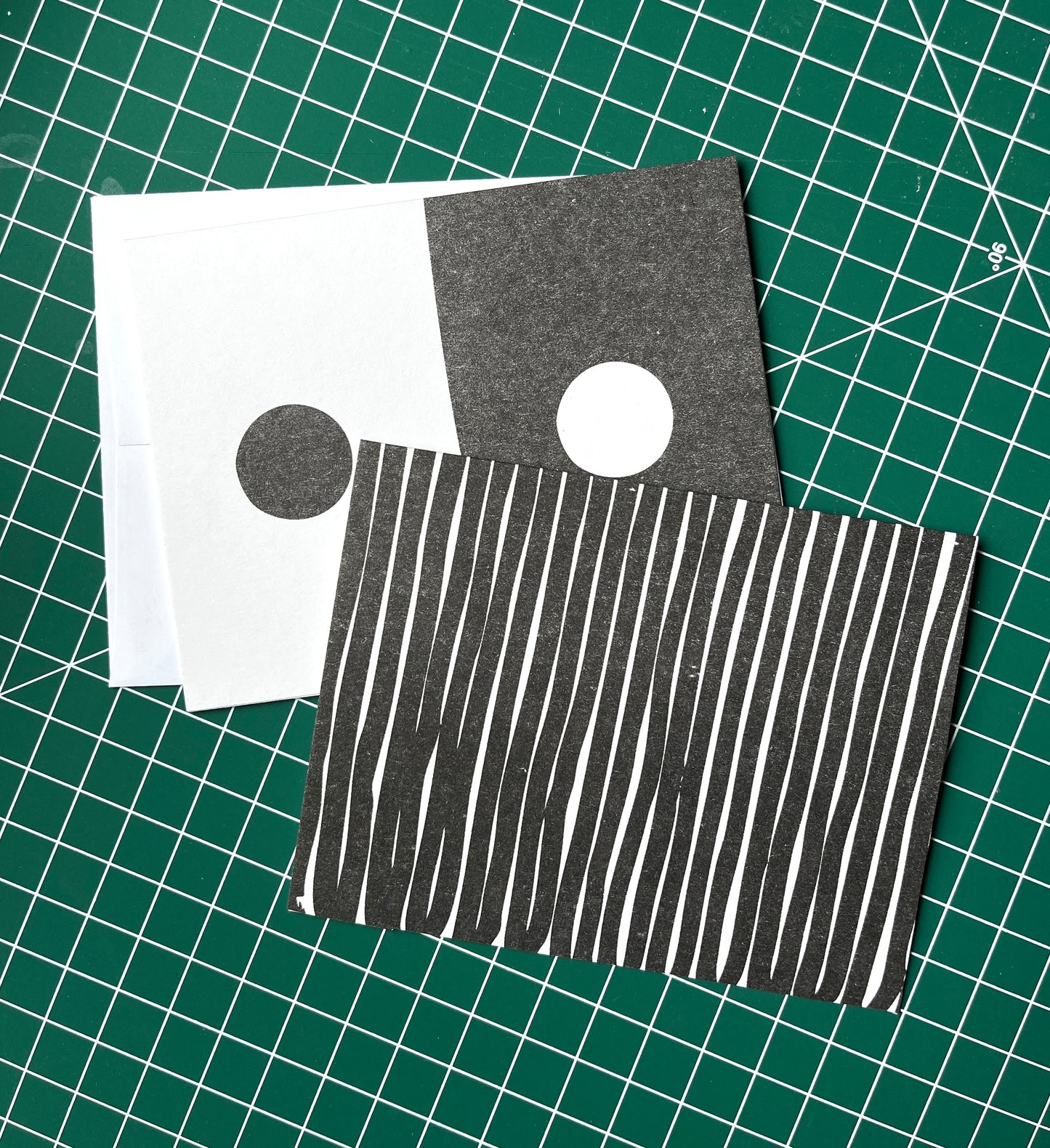 Black Stripes card